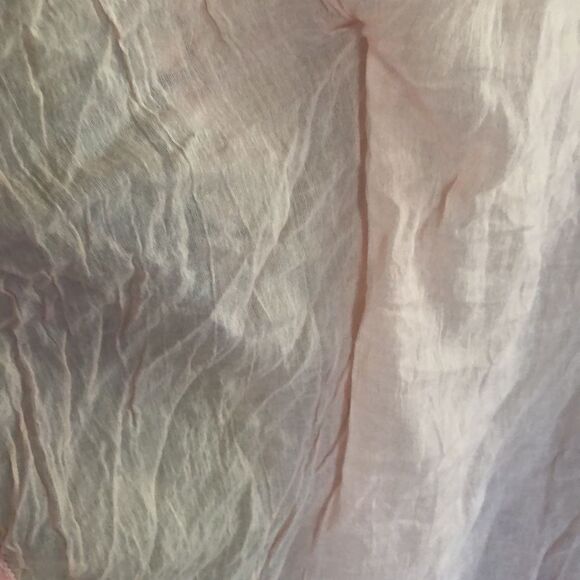 NWT Z&L peach gauze 100% cotton Palm palm beach cover up one size as is - Picture 5 of 11